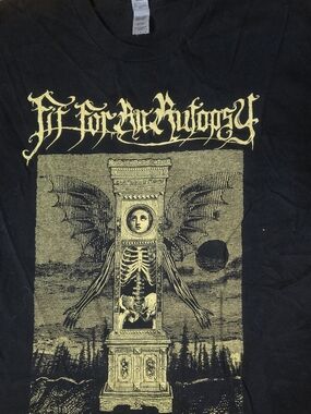 Fit For An Autopsy Band Shirt. Large